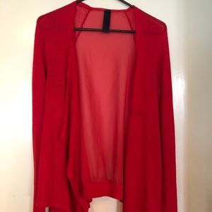 Red Cardigan